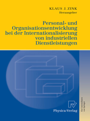 cover image of Personal- und Organisationsentwicklung bei der Internationalisierung von industriellen Dienstleistungen
